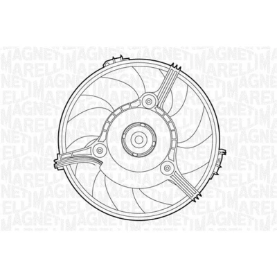 Imagem de MAGNETI MARELLI 069422263010 Ventilador de Radiador para veículos sem ar condicionado 280 12 VOLKSWAGEN: Passat B5 GP Variant, Sedan