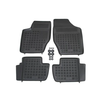 Imagem de REZAW PLAST 201308 Conjunto de tapete chão Borracha à frente e atrás 4 preto medida PEUGEOT: 308 I Hatchback, SW