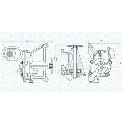 Imagem de MAGNETI MARELLI 351516000051 Bomba de Óleo CITROËN: C4 II Hatchback, FORD: S Max Mk1, PEUGEOT: 407 Sedan