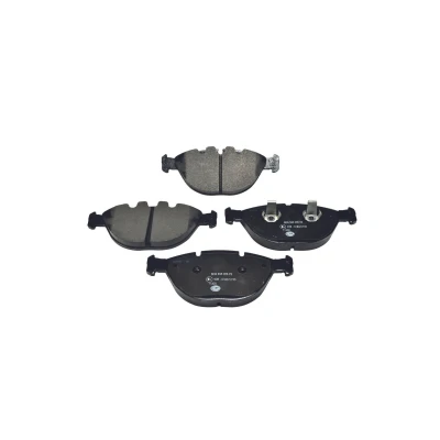 Imagem de HELLA 8DB 355 009 921 Jogo de pastilhas para travão disco preparado indicador aviso desgaste BMW: X5