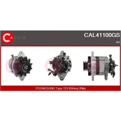 Imagem de CASCO CAL35103AS Alternador 12V 60A MITSUBISHI: PAJERO 1, L300 / Delica III Van