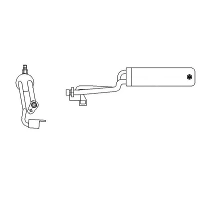 Imagem de MAHLE ORIGINAL AD 69 000S Filtro Secador NISSAN: Qashqai / Qashqai+2 I