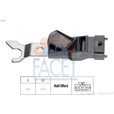 Imagem de FACET 9.0311 Sensor Made in Italy OE Equivalent OPEL: Astra H Hatchback, Caravan, G Caravan
