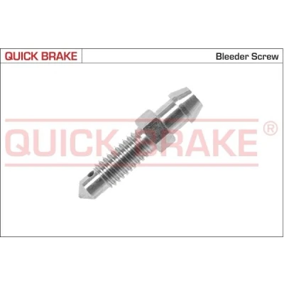 Imagem de QUICK BRAKE 0033 Válvula/parafuso de purga ar BMW: 5 Sedan, MERCEDES BENZ: T1 Camião plataforma/Chassis