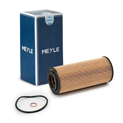Imagem de MEYLE 314 114 0006 Filtro de óleo ORIGINAL Quality com junta Cartucho filtrante BMW: 3 Sedan, Touring, 1 Hatchback