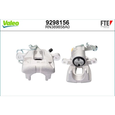 Imagem de FTE 9298156 Pinça de travão cinzento Alumínio Eixo traseiro direito sem suporte PEUGEOT: 307 SW, Carrinha, Hatchback