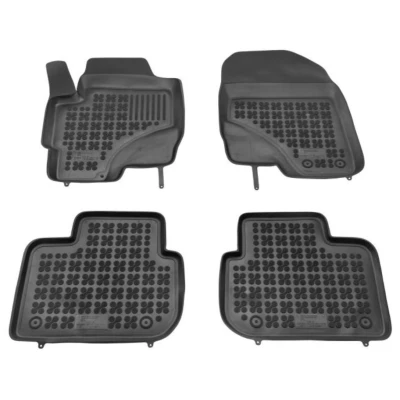 Imagem de REZAW PLAST 202302 Conjunto de tapete chão Borracha à frente e atrás preto MITSUBISHI: COLT 6
