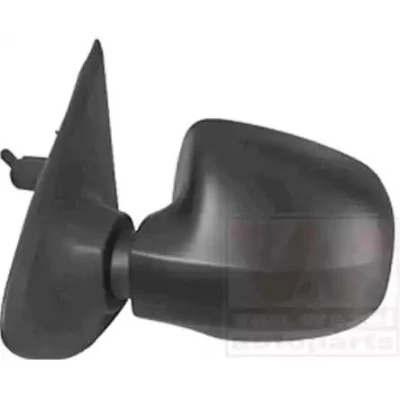 Imagem de Espelho retrovisor Van Wezel 1507803 esquerda preto rugoso completo, convexo, para regulação manual do espelho, ajuste: por cabo de aço