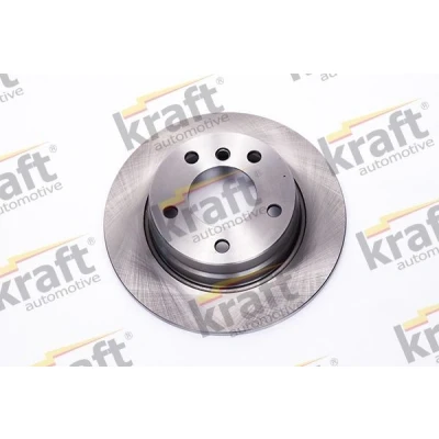Imagem de 2x KRAFT Disco de travão BMW: 1 Hatchback, Hatchback Eixo traseiro 280mm 10mm cheio 6052710 Discos