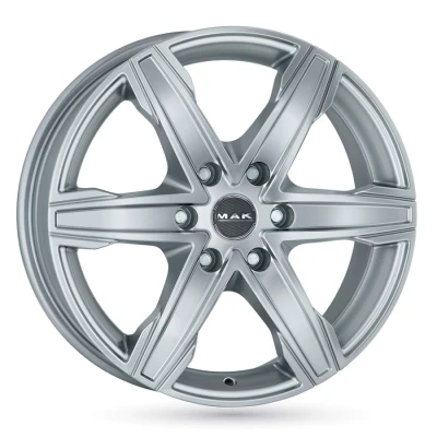 Imagem de Jante de alumínio mak king6 7.5x17 6x114.3 et45 preto polido mate