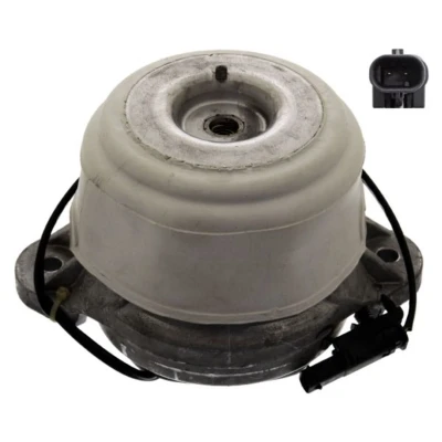 Imagem de FEBI BILSTEIN 49424 Suporte, motor à direita Apoio hidráulico com comando elétrico tampa protectora de salpicos MERCEDES BENZ: GLK