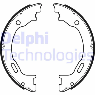 Imagem de DELPHI LS2077 Maxilas de Travão Mão