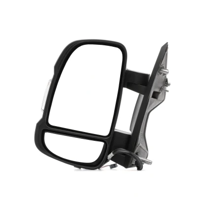 Imagem de espelho retrovisor Magneti Marelli 350315027800 esquerda preto rugoso elétrico Braço do curto, aquecível, com sensor de temeperatura, convexo