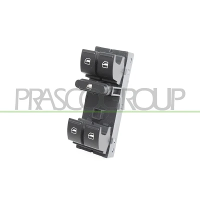 Imagem de PRASCO VG036WS04 Interruptor, elevadores dos vidros à frente, lado esquerdo VOLKSWAGEN: Touran I, Golf 6, 5, SEAT: Ibiza 4, Leon II Hatchback