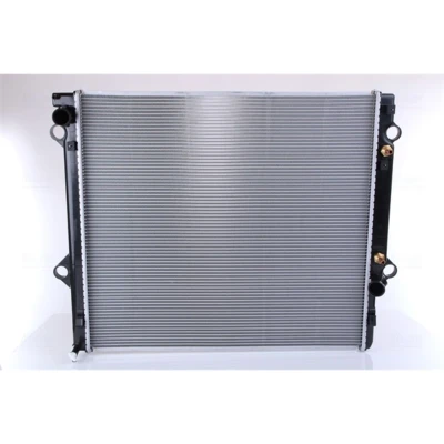 Imagem de NISSENS 646805 Radiador, arrefecimento do motor Alumínio 650 598 22 Aletas de refrigeração soldadas