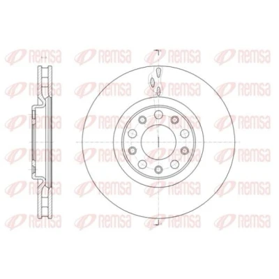 Imagem de REMSA Disco de travão ALFA ROMEO: Giulietta Hatchback, Brera, 159 Sportwagon Eixo dianteiro 305, 305,3mm 28mm 5 ventilado 61427.10 51767381,51767382