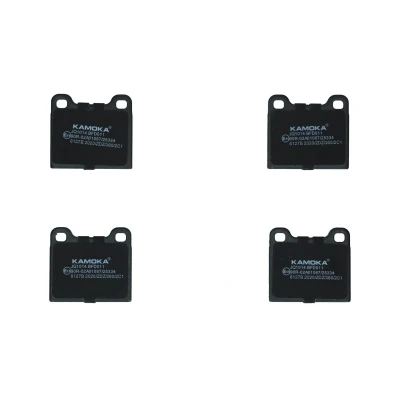 Imagem de KAMOKA JQ1014 Jogo de pastilhas para travão disco Eixo traseiro excl. contacto aviso desgaste MERCEDES BENZ: W123 Sedan, SL Cabrio