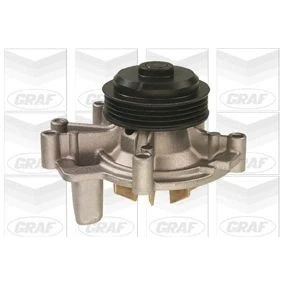 Imagem de GRAF PA643 Bomba de água sem junta tampa mecânico Latão 79 para accionamento da correia trapezoidal estriada PEUGEOT: Boxer Van