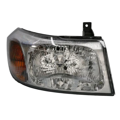 Imagem de TYC 20 0065 05 2 Farol Principal à direita H4 crómio com porta lâmpadas, sem motor elétrico FORD: Transit Mk5 Camião de plataforma/Chassis