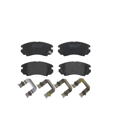 Imagem de BREMBO P 30 043 Jogo de pastilhas para travão disco com avisador sonoro desgaste chapa anti ruído acessórios
