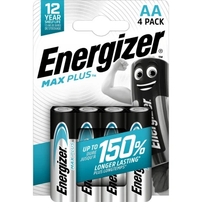 Imagem de Energizer Max Plus Pilhas Alcalinas AA LR6 4 Unidades