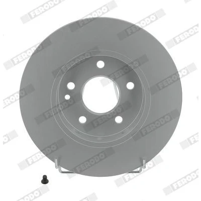 Imagem de FERODO PREMIER Coat+ disc DDF540C Disco de travão 284 12 5 cheio revestido com parafusos MERCEDES BENZ: Classe C Sedan