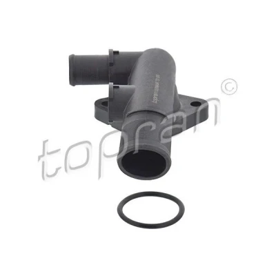 Imagem de TOPRAN 721 986 Flange Plástico de cabeça cilíndrica, à frente, longitudinal com retentor PEUGEOT: 206 Hatchback, 307 Carrinha, 406 Carrinha
