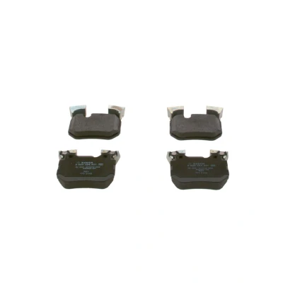 Imagem de BOSCH 0 986 494 421 Jogo de pastilhas para travão disco Baixo teor metálico com chapa anti ruído BMW: 3 Touring, 1 Hatchback, Sedan
