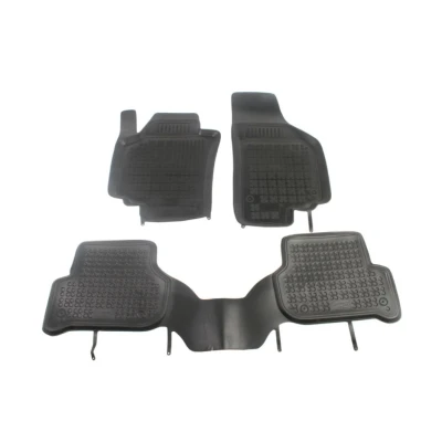 Imagem de REZAW PLAST 202005 Conjunto de tapete chão Borracha à frente e atrás 3 preto medida SEAT: Altea XL