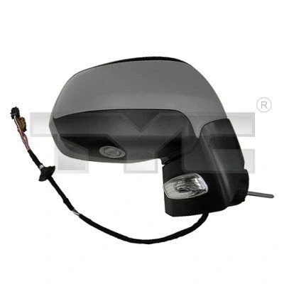 Imagem de Espelho retrovisor Tyc 326 0107 à direita com subcapa para regulação eléctrica dos espelhos, convexo, aquecível, dobrável electricamente, sensor d