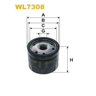 Imagem de Filtros de óleo wix filters wl7308