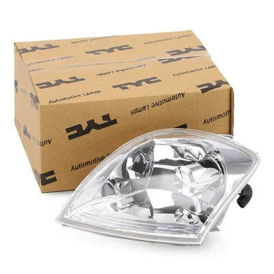 Imagem de TYC 18 0119 05 2 Intermitente transparente à frente, lado direito com porta lâmpadas VOLKSWAGEN: Polo III Hatchback