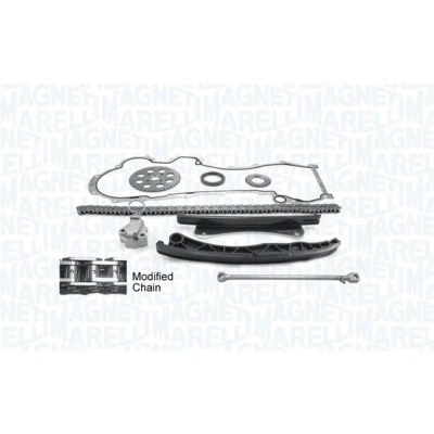 Imagem de MAGNETI MARELLI 341500000111 jogo de correntes distribuição com junta sem parafusos simples, Corrente fechada OPEL: Corsa С Van
