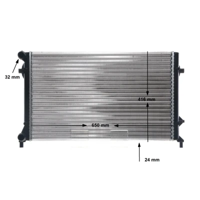 Imagem de MAHLE ORIGINAL CR 30 001S Radiador, arrefecimento do motor VOLKSWAGEN: Golf 5, 4, Caddy 3, AUDI: A3 Sportback, Hatchback endado, norauto,