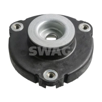 Imagem de SWAG 30 54 0025 Suporte de apoio do conjunto mola / amortecedor Eixo dianteiro sem rolamentos esferas Borracha SEAT: Ibiza 2, Córdoba II Sedan