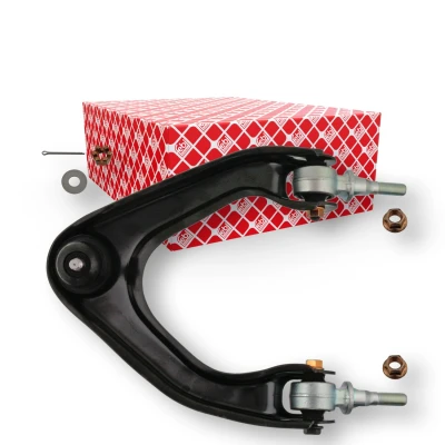 Imagem de FEBI BILSTEIN 42159 Braço de suspensão com chumaceira Eixo dianteiro, lado esquerdo, em cima transversal Chapa aço HONDA: PRELUDE 4