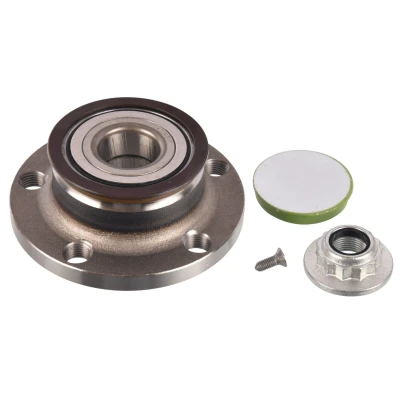 Imagem de FEBI BILSTEIN 170376 Kit de Rolamento roda eixo traseiro com porca capa massa consistente 72 esferas oblíquo