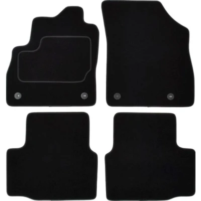 Imagem de MAMMOOTH A041 OPL96 PRM 01 Conjunto de tapete chão Têxtil à frente e atrás 4 preto OPEL: Astra K Sports Tourer, Hatchback