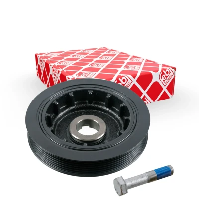 Imagem de FEBI BILSTEIN 47164 Polia da Cambota 6PK 158 5 com parafuso ProKit PEUGEOT: 508 I SW