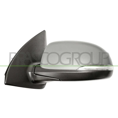 Imagem de Espelho retrovisor Prasco Premium HN0037324P esquerda com subcapa elétrico aquecível, convexo, sem cor HYUNDAI: i10 I