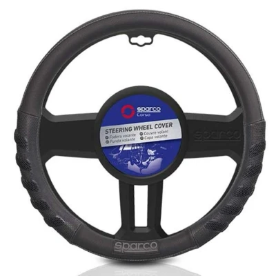 Imagem de Capa de volante s101 azul/preta sparco