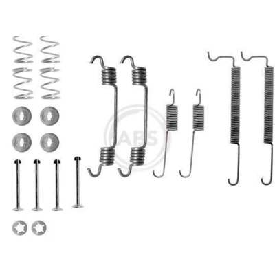 Imagem de A.B.S. 0710Q Kit de acessórios, maxilas do travão OPEL: Astra F CC, Corsa С Van, Sedan