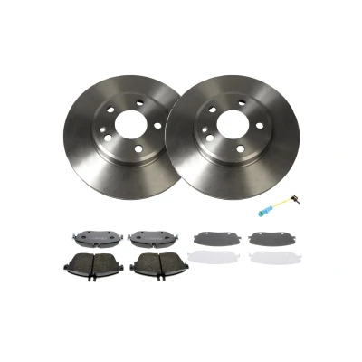 Imagem de VAICO V30 3683 Kit de travões Eixo dianteiro ventilado incl. contacto aviso desgaste MERCEDES BENZ: Classe A