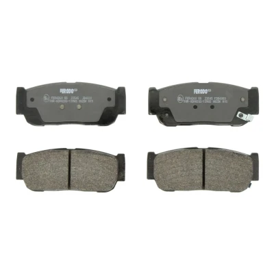 Imagem de FERODO PREMIER ECO FRICTION FDB4000 Jogo de pastilhas para travão disco com avisador sonoro desgaste sem acessórios KIA: SORENTO 1