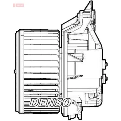 Imagem de DENSO DEA09209 Ventilador do Habitáculo para veículo com volante à esquerda