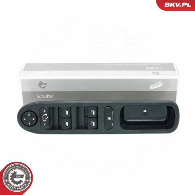 Imagem de ESEN SKV 37SKV491 Interruptor, elevadores dos vidros do lado condutor PEUGEOT: 207 Hatchback, SW