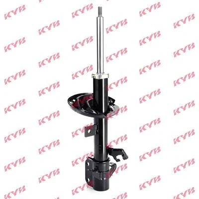 Imagem de KYB Excel G 333748 Amortecedor Eixo dianteiro, lado esquerdo Pressão do gás Tubo duplo com assento de mola cavilha em cima NISSAN: Note I