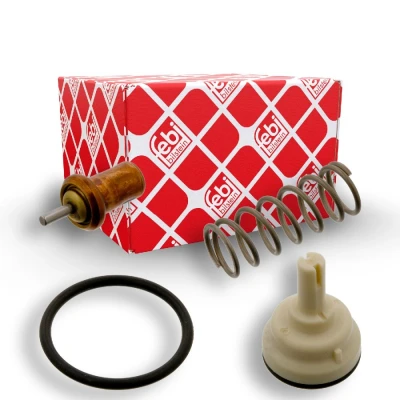Imagem de FEBI BILSTEIN 37034 Termóstato, líquido de refrigeração 105 com retentor VOLKSWAGEN: GOLF 5, 6, Passat B6 Variant, AUDI: A3 Hatchback
