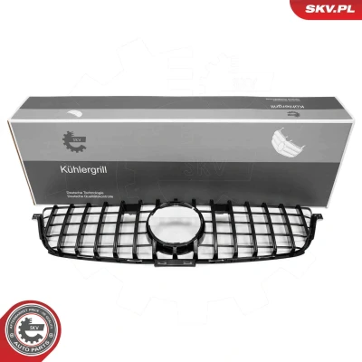 Imagem de ESEN SKV 66SKV586 Grelha de Radiador preto, brilhante