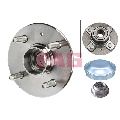 Imagem de FAG 713 6196 00 Kit de rolamento roda A imagem corresponde ao volume fornecimento 140mm HYUNDAI: Atos